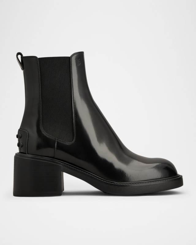Janeiro Gomma Leather Chelsea Boots